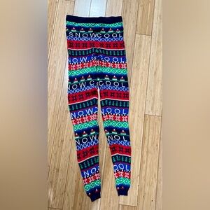 Forever 21 Fleece Sweater Leggings SZ S